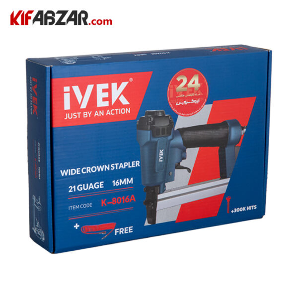 بسته بندی منگنه کوب بادی ایوک مدل K-8016A