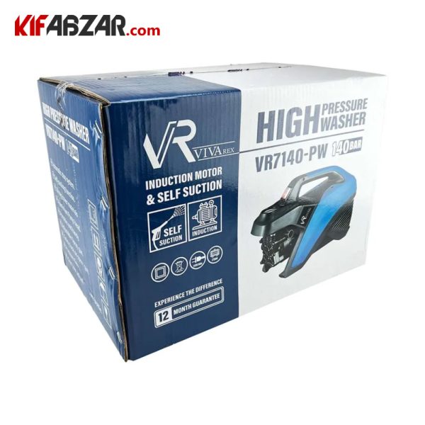بسته بندی کارواش دینامی کامپکت 140 بار ویوارکس مدل VR7140-PW