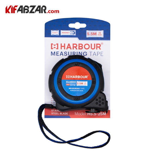 بسته بندی متر نواری 5.5 متری هاربر مدل H5/5-25M