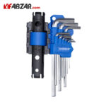 کیت آچار آلن دسته بلند 9 عددی هاربر مدل H14M