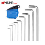 عکس ست 9 عددی آچار آلن دسته بلند هاربر مدل H9A-LM