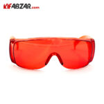 لنز ضدضربه عینک ایمنی لنز قرمز موتا مدل MO400004