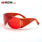 تصویر عینک ایمنی لنز قرمز موتا مدل MO400004