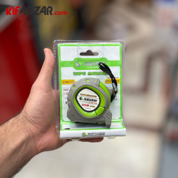 متر نواری 5.5 متری سیلور مدل GT-MG-5/5M