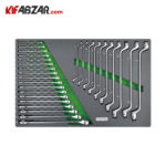 ست آچارهای تخت جعبه ابزار 7 کشوی 261 پارچه تاپ تول مدل GE-26118