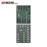 بیت و سری پیچگوشتی جعبه ابزار 7 کشوی 261 پارچه تاپ تول مدل GE-26118