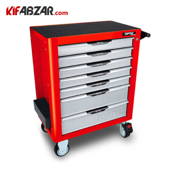 جعبه ابزار 7 کشوی 261 پارچه تاپ تول مدل GE-26118 جعبه ابزار 7 کشوی 261 پارچه تاپ تول مدل GE-26118