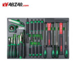 ابزارهای ضربه ای جعبه ابزار 7 کشوی 340 پارچه تاپ تول مدل GE-34028