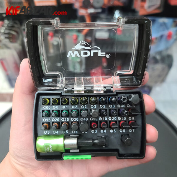 ست 32 پارچه سری پیچ گوشتی ولف