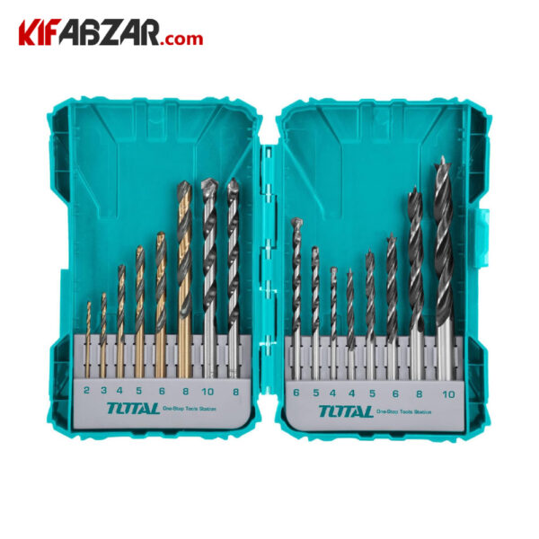 ست 16 عددی مته توتال مدل TACSDL11601 ست 16 عددی مته توتال مدل TACSDL11601