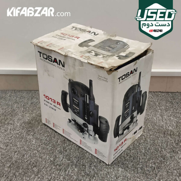 اورفرز نجاری 2100 وات توسن مدل 1013R دست دوم - Image 4