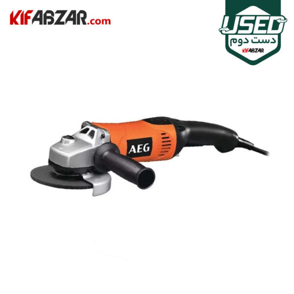 مینی فرز دسته بلند 1500 وات آاگ مدل WS15125SX دست دوم