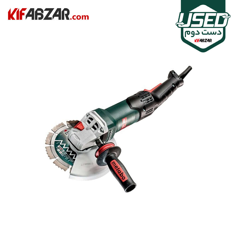مینی فرز دسته بلند 950 وات متابو مدل WE19180 QUICKRT دست دوم مینی فرز دسته بلند 950 وات متابو مدل WE19180 QUICKRT دست دوم