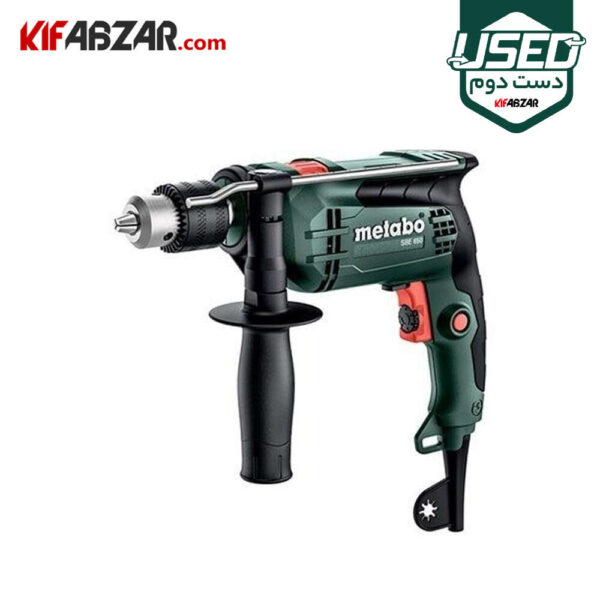 دریل چکشی 650 وات متابو مدل SBE650 دست دوم