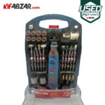 متعلقات کیت فرز مینیاتوری شارژی 3.6 ولت رونیکس مدل 3420 دست دوم