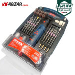 جعبه BMC کیت فرز مینیاتوری شارژی 3.6 ولت رونیکس مدل 3420 دست دوم