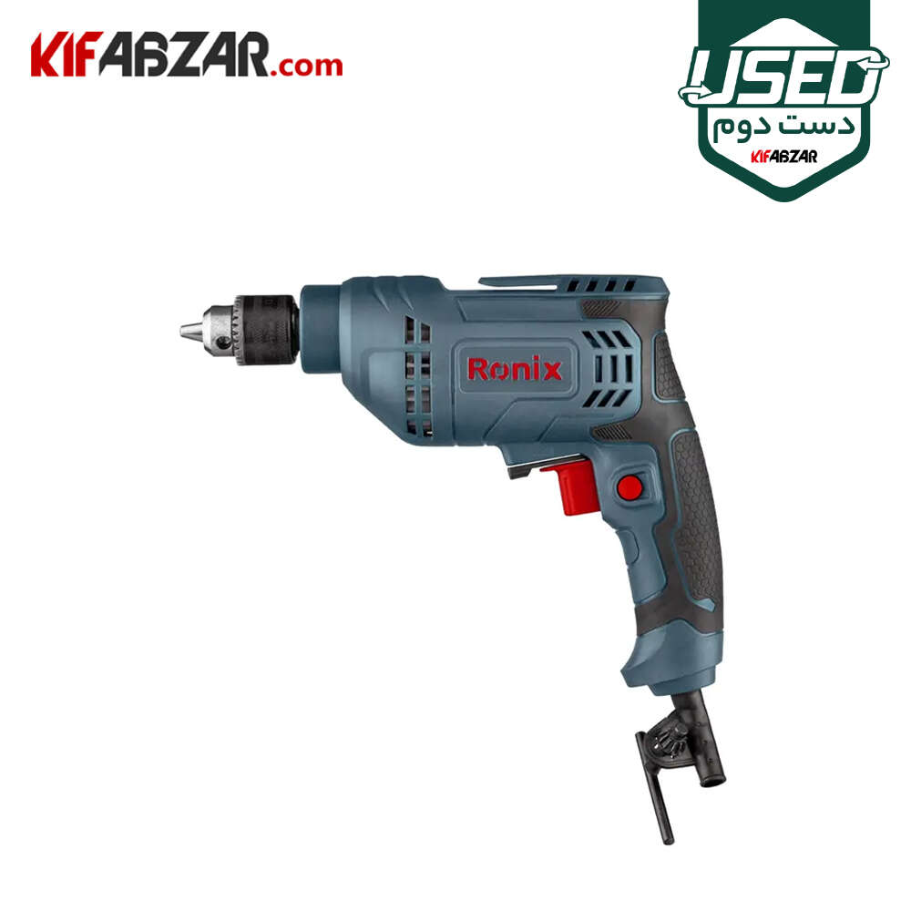 دریل 400 وات رونیکس مدل 2107 دست دوم دریل 400 وات رونیکس مدل 2107 دست دوم