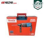 جعبه کارتنی دریل بتن کن سه کاره 850 وات رونیکس مدل 2700 دست دوم