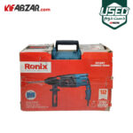 بسته کارتنی دریل بتن کن سه کاره 800 وات رونیکس مدل 2701 دست دوم