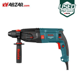 دریل بتن کن سه کاره 800 وات رونیکس مدل 2701 دست دوم