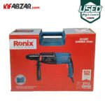 جعبه کارتنی دریل بتن کن سه کاره 850 وات رونیکس مدل 2713 دست دوم