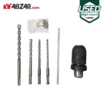 لوازم جانبی دریل بتن کن سه کاره 850 وات رونیکس مدل 2713 دست دوم