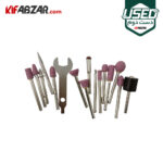 لوازم جانبی فرز مینیاتوری 135 وات رونیکس مدل 3404 دست دوم