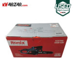 جعبه کارتنی اره زنجیری برقی 2200 وات رونیکس مدل 4742 دست دوم