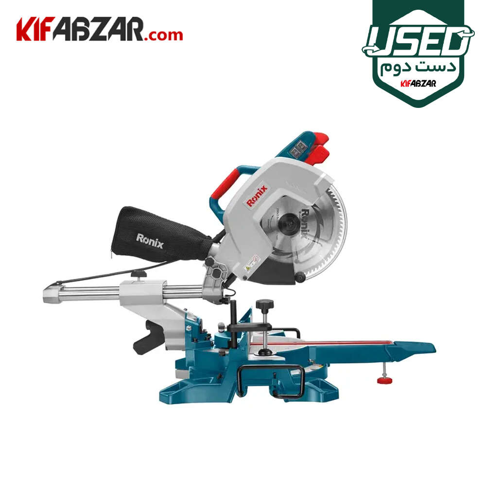 اره فارسی بر کشویی یک طرفه 2000 وات رونیکس مدل 5403 دست دوم اره فارسی بر کشویی یک طرفه 2000 وات رونیکس مدل 5403 دست دوم