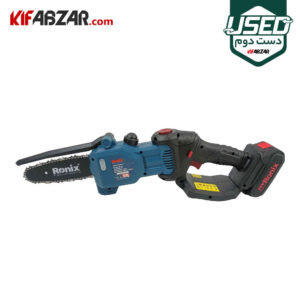 عکس اره زنجیری شارژی 20 ولت رونیکس مدل 8600 دست دوم