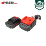 متعلقات نورافکن شارژی 20 ولت رونیکس مدل 8607 دست دوم