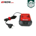 شارژر میخکوب شارژی 20 ولت رونیکس مدل 8619 دست دوم