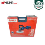جعبه کارتنی فرز پولیش شارژی 20 ولت رونیکس مدل 8652 دست دوم