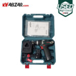 متعلقات دریل پیچ گوشتی شارژی 12 ولت رونیکس مدل 8812 دست دوم