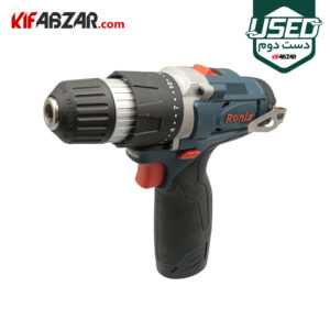 تصویر دریل پیچ گوشتی شارژی 12 ولت در حد نو رونیکس مدل 8812