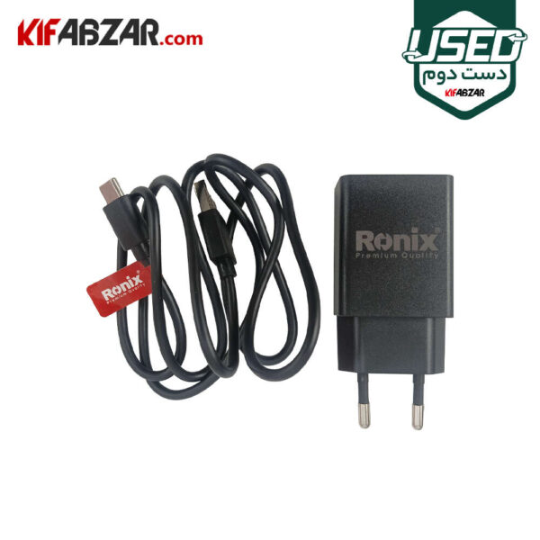 کابل و شارژر ماساژور شارژی رونیکس مدل 8855 Mini-PRO دست دوم
