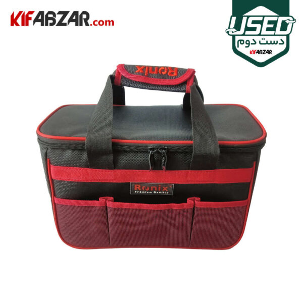کیف برزنتی مینی فرز شارژی براشلس 20 ولت رونیکس مدل 8901 دست دوم