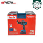 دریل پیچ گوشتی چکشی شارژی 40 ولت رونیکس مدل 8905 دست دوم - Image 9