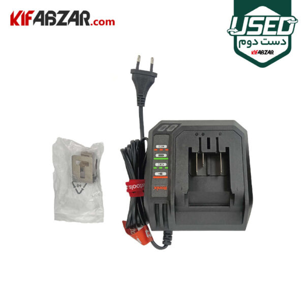 دریل پیچ گوشتی چکشی شارژی 40 ولت رونیکس مدل 8905 دست دوم - Image 4
