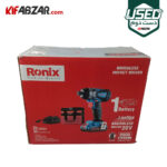 جعبه کارتنی پیچ گوشتی شارژی براشلس 20 ولت رونیکس مدل 8906 دسته دوم