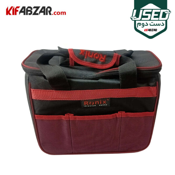 کیف برزنتی پیچ گوشتی شارژی براشلس 20 ولت رونیکس مدل 8906 دسته دوم