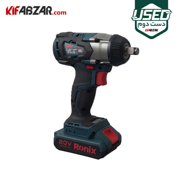 عکس آچار بکس شارژی 20 ولت رونیکس مدل 8907 دست دوم