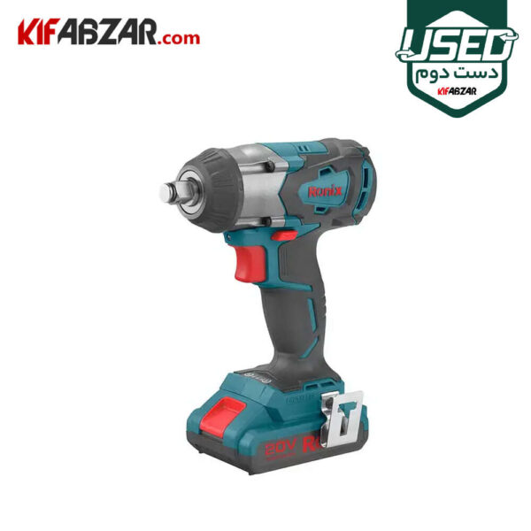 آچار بکس شارژی 20 ولت رونیکس مدل 8907 دست دوم
