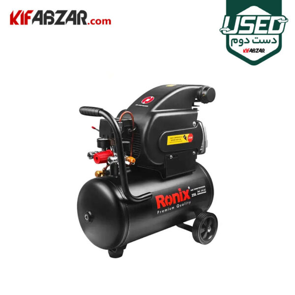 کمپرسور باد 25 لیتری رونیکس مدل RC-2510 دست دوم