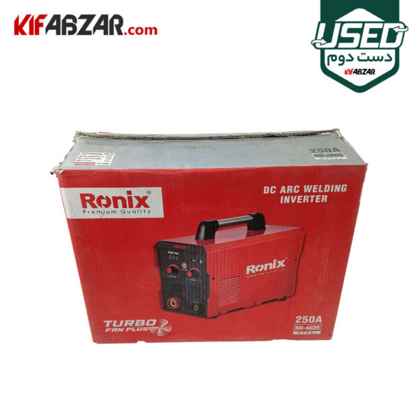 فروش اینورتر جوشکاری 250 آمپر رونیکس مدل RH-4605 دست دوم