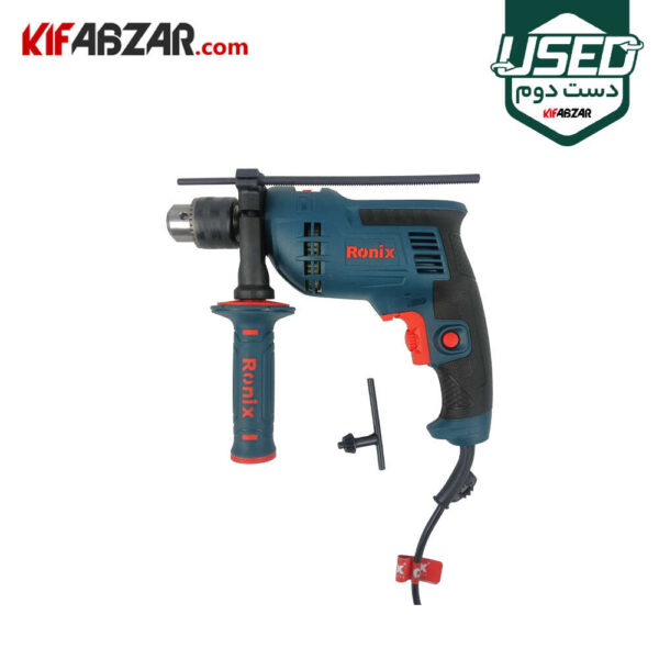 قیمت کیت 29 پارچه دریل چکشی 750 وات رونیکس مدل RS-0007 دست دوم
