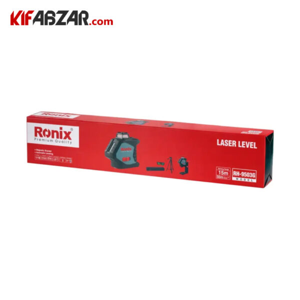 بسته بندی تراز لیزری 2 بعدی 120 و 360 درجه رونیکس مدل RH-9503G
