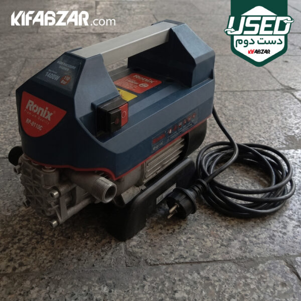 عکس کارواش دینامی کامپکت 110 بار دست دوم رونیکس مدل RP-0110C