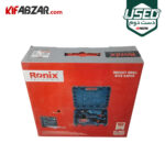 جعبه کارتنی کیت 54 پارچه دریل چکشی 750 وات رونیکس مدل RS-0005 دست دوم
