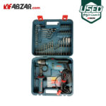 متعلقات کیت 52 پارچه دریل چکشی 750 وات رونیکس مدل RS-0006 دست دوم
